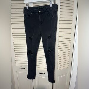 Joes ‘s Jeans Distressed Black Skinny Jeans